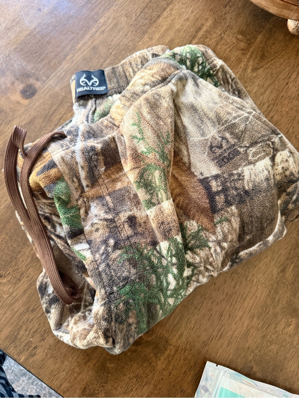 Realtree Men's Camo Fleece Sweatpants